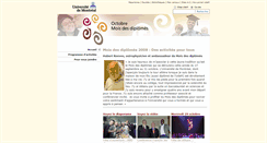 Desktop Screenshot of moisdesdiplomes.umontreal.ca