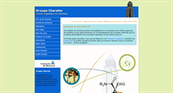 Desktop Screenshot of charette.corg.umontreal.ca