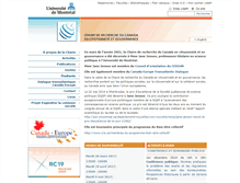 Tablet Screenshot of cccg.umontreal.ca
