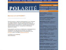 Tablet Screenshot of polarite.umontreal.ca