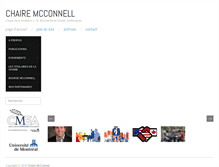 Tablet Screenshot of mcconnell.umontreal.ca