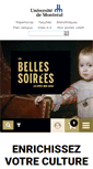 Mobile Screenshot of bellessoirees.umontreal.ca