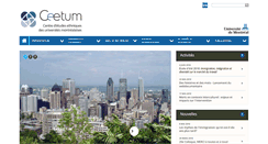 Desktop Screenshot of ceetum.umontreal.ca