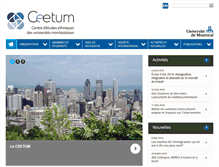 Tablet Screenshot of ceetum.umontreal.ca