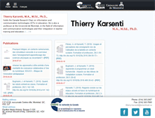 Tablet Screenshot of karsenti.scedu.umontreal.ca
