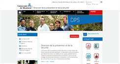Desktop Screenshot of dps.umontreal.ca