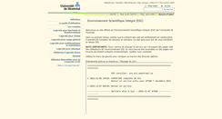 Desktop Screenshot of esi.umontreal.ca