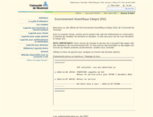 Tablet Screenshot of esi.umontreal.ca