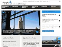 Tablet Screenshot of crim.umontreal.ca