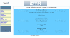 Desktop Screenshot of grsna.umontreal.ca