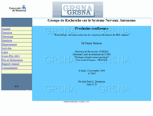 Tablet Screenshot of grsna.umontreal.ca