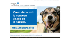 Desktop Screenshot of medvet.umontreal.ca