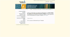 Desktop Screenshot of cerum.umontreal.ca