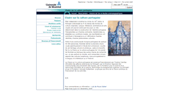 Desktop Screenshot of culture-portugaise.umontreal.ca